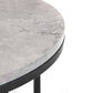 Staten Concrete Round Nesting Coffee Table