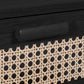 Sydney 2 Drawer Bedside - Black Ash