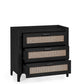 Sydney 3 Drawer Chest - Black Ash