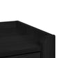 Sydney 6 Drawer Wide Chest - Black Ash