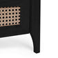 Sydney 6 Drawer Wide Chest - Black Ash