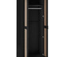 Sydney 2 Door Wardrobe - Black Ash