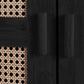 Sydney 2 Door Wardrobe - Black Ash