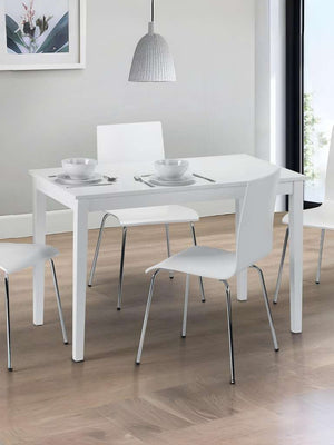 Taku Dining Table - Satin White