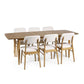Theia 180-220cm Extending Dining Table