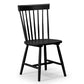 Set Of 4 Torino Black Chairs
