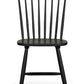 Set Of 4 Torino Black Chairs