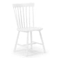 Set Of 4 Torino White Chairs