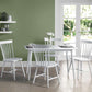 Set Of 4 Torino White Chairs
