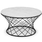Trevi Real Marble Coffee Table