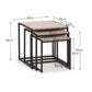 Tribeca Nest Of 3 Tables - Sonoma Oak