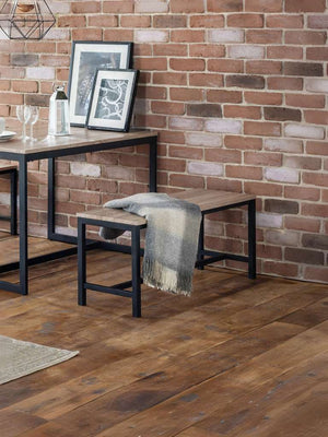 Tribeca Bench - Sonoma Oak