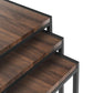 Tribeca Nest Of 3 Tables - Walnut