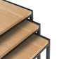 Tribeca Nest Of 3 Tables - Euro Oak