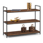 Tribeca Low Bookcase - Walnut