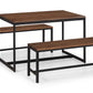 Tribeca Bench - Walnut