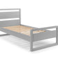 Venice 90cm Single Bed - Dove Grey