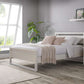 Venice 135cm Double Bed - Surf White