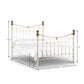 Victoria 150cm King Bed - Stone White