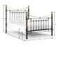 Victoria 150cm King Bed - Satin Black