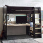 Blaze Gaming Highsleeper - Black And Pale Wood