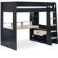 Blaze Gaming Highsleeper - Black And Pale Wood