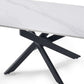 Bradley White Marble Coffee Table
