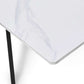 Bradley White Marble Coffee Table