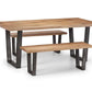 Brooklyn Bench - Oak