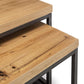 Brooklyn Nesting Coffee Tables - Oak