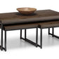Brooklyn Nesting Coffee Tables - Dark Oak