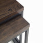 Brooklyn Nesting Lamp Tables - Dark Oak