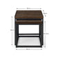Brooklyn Nesting Lamp Tables - Dark Oak