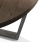 Brooklyn Round Table - Dark Oak