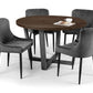 Brooklyn Round Table - Dark Oak