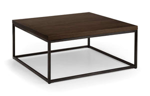 Brooklyn Square Coffee Table - Dark Oak