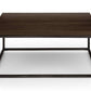 Brooklyn Square Coffee Table - Dark Oak