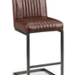Set Of 2 Brooklyn Barstools - Brown