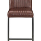 Set Of 2 Brooklyn Barstools - Brown