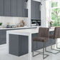 Set Of 2 Brooklyn Barstools - Charcoal Grey