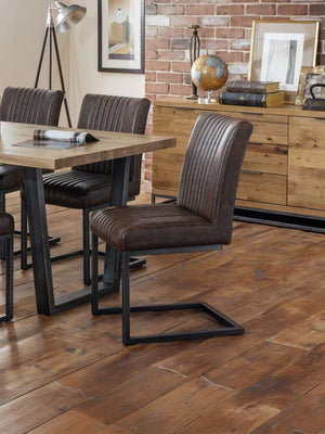 Set Of 2 Brooklyn Chairs - Brown