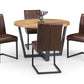 Set Of 2 Brooklyn Chairs - Brown