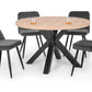 Set Of 2 Burgess Dining Chairs - Grey