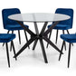 Set Of 2 Burgess Dining Chairs - Blue