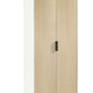 Alba 2 Door Wardrobe - White/Oak