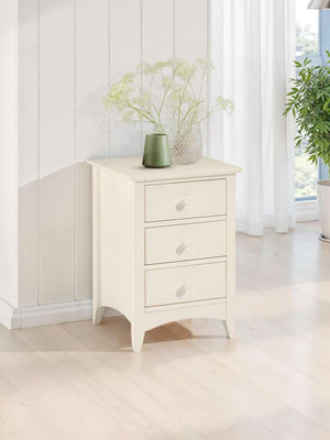 Cameo 3 Drawer Bedside