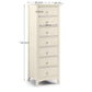 Cameo 7 Drawer Narrow Chest