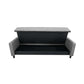 Alfie 3 Seater Grey Linen Storage Sofabed