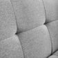 Alfie 3 Seater Grey Linen Storage Sofabed
