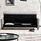 Alfie 3 Seater Grey Linen Storage Sofabed